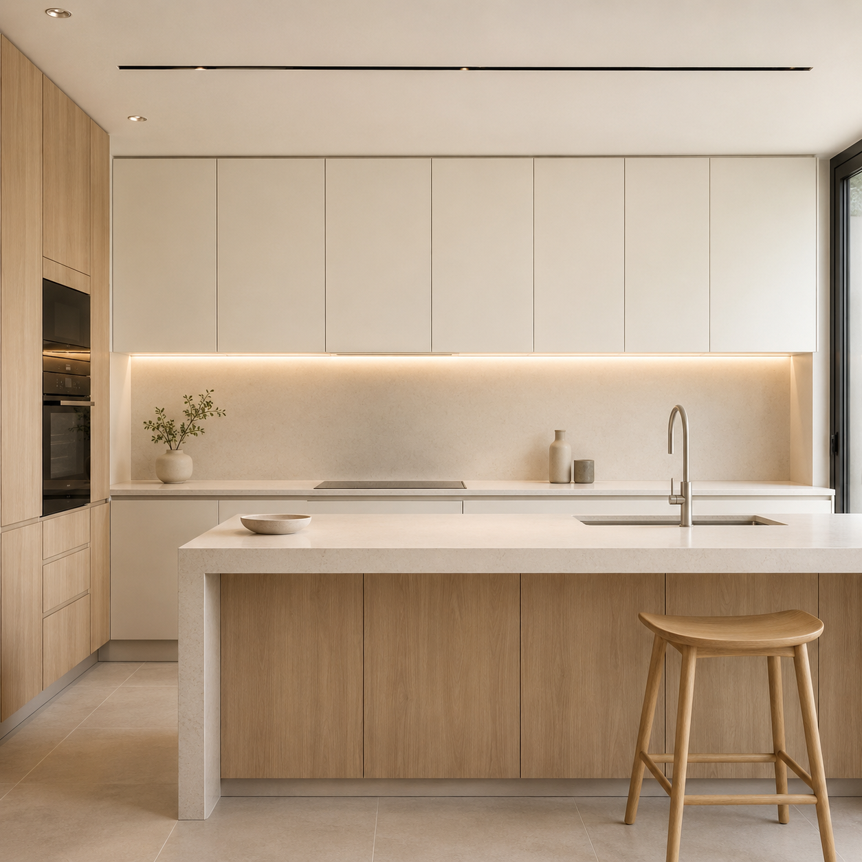 Cocina estilo minimalista